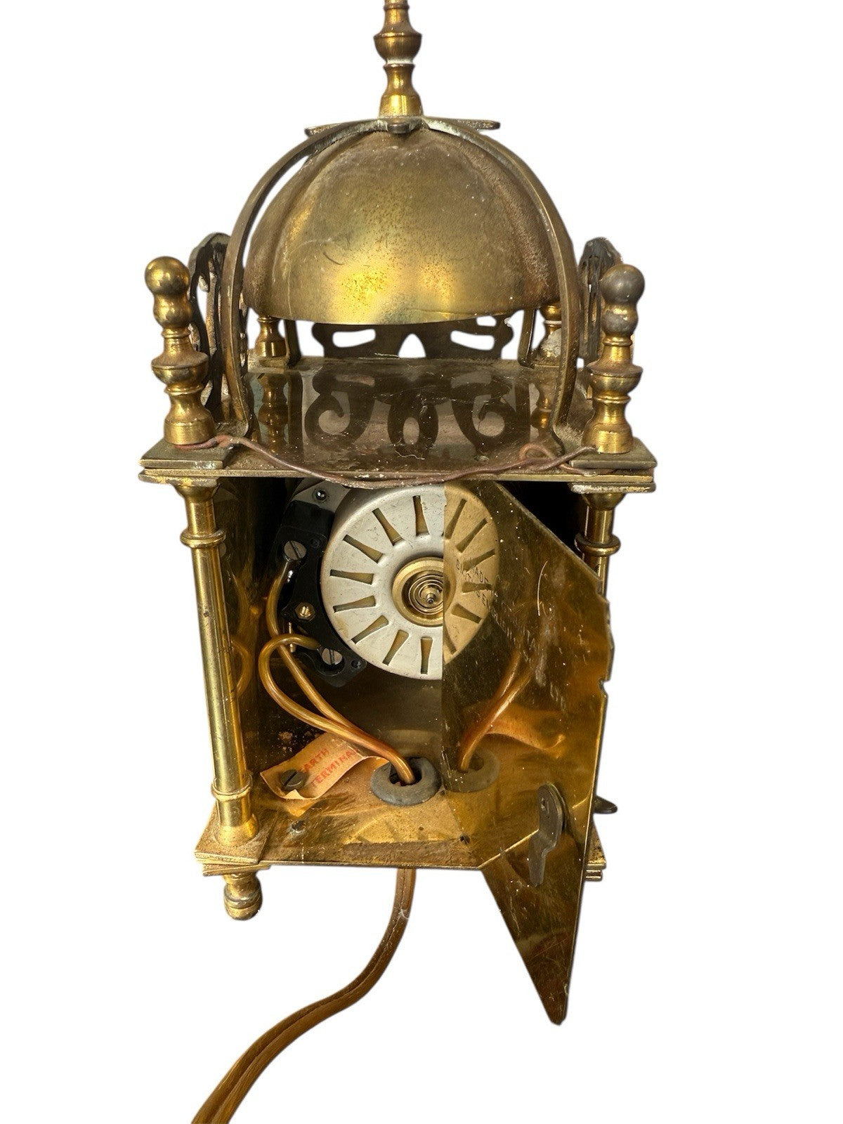 Smiths English Clocks Ltd - Brass Lantern Clock - Electric