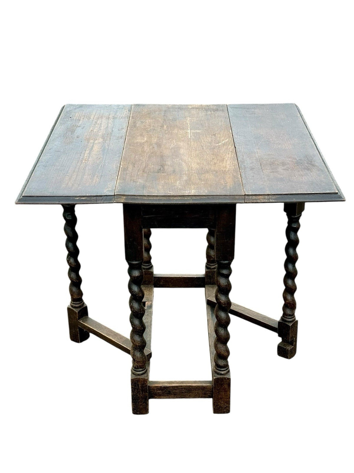 Antique Solid Oak Gate Leg Table