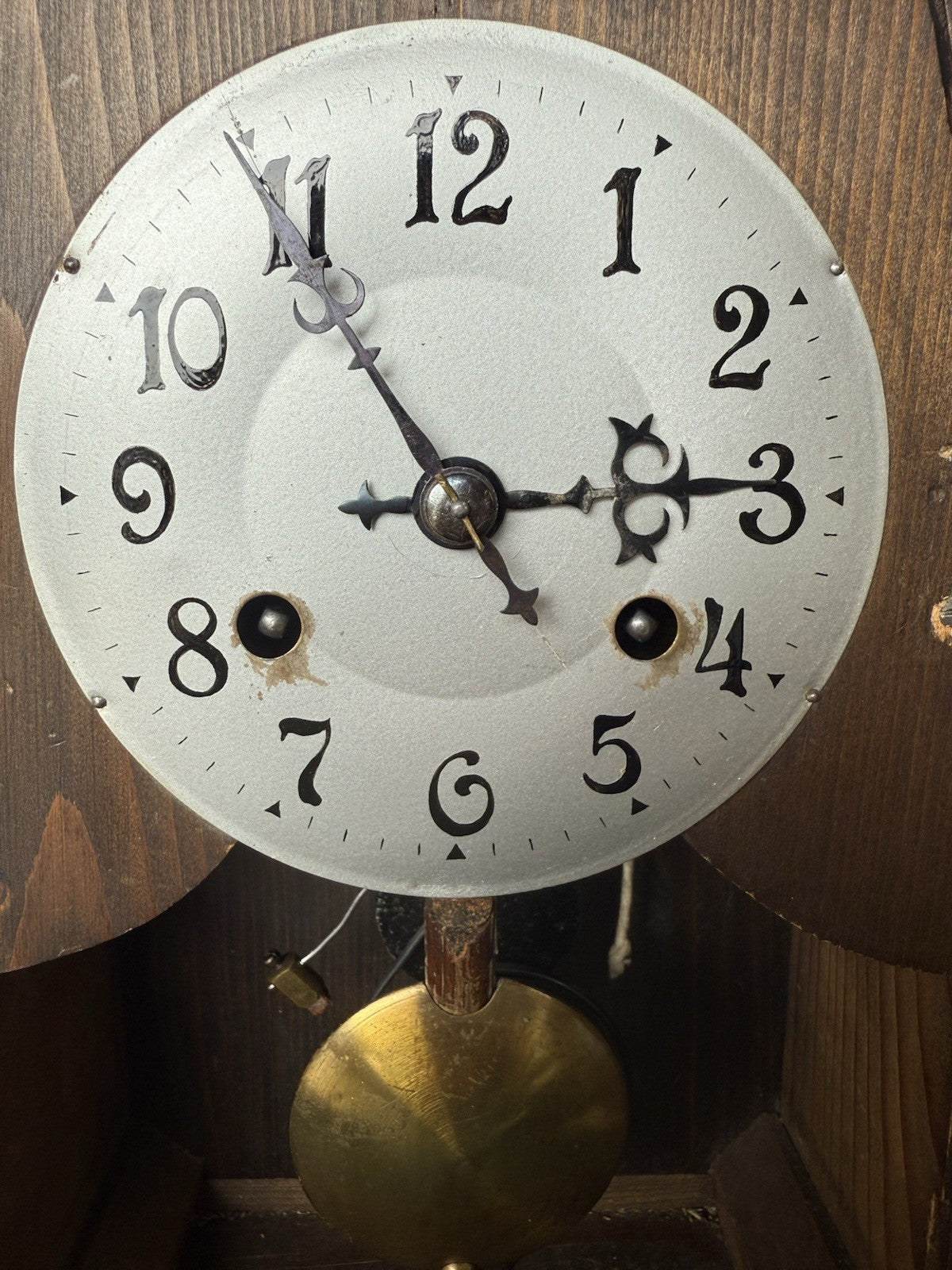 Antique Continental Mantle Clock