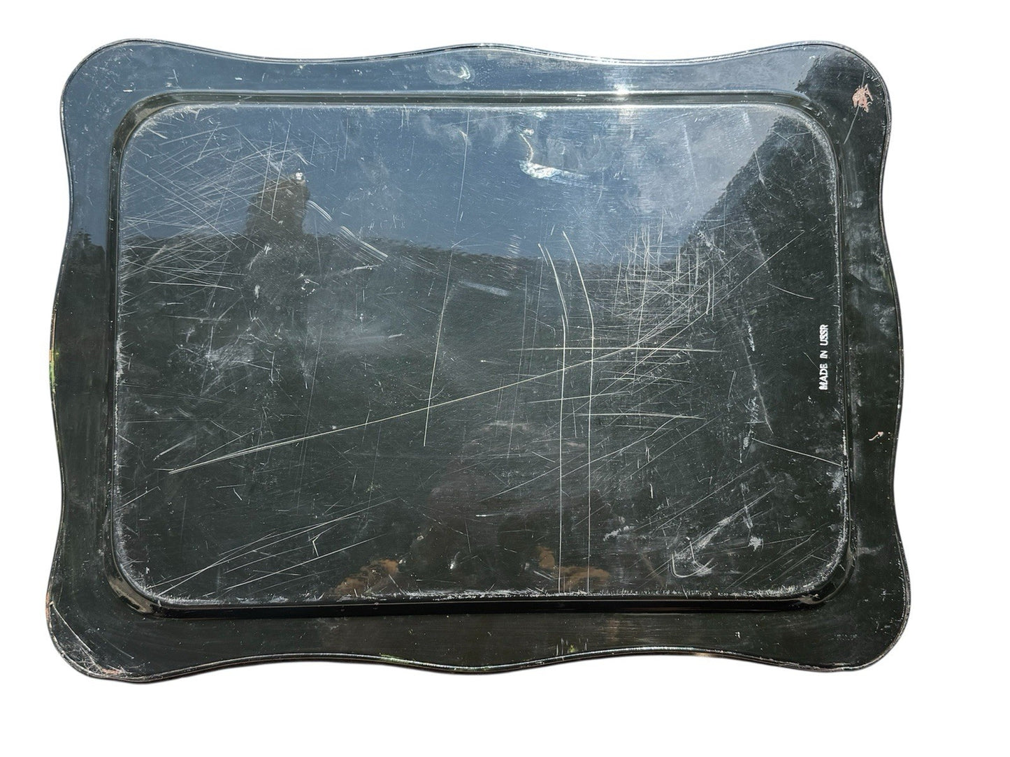 Vintage Soviet Union Toleware Tray