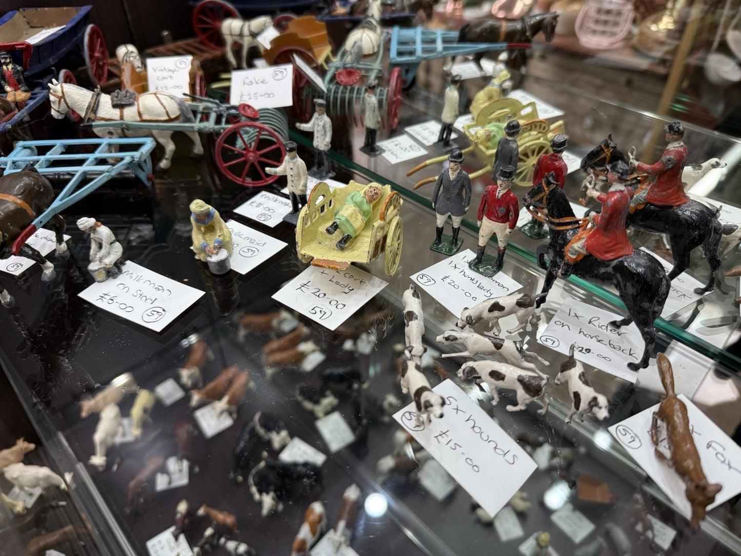 Vintage Lead Metal Farm Animal Figures Britains Joblot Over 110 Items