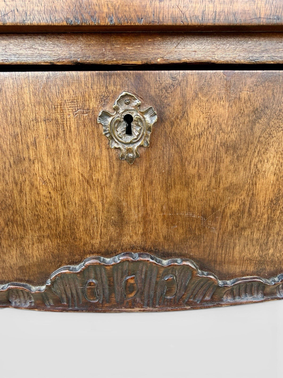 Antique Mahogany Console Table Desk Victorian Writing Table Circa 1890
