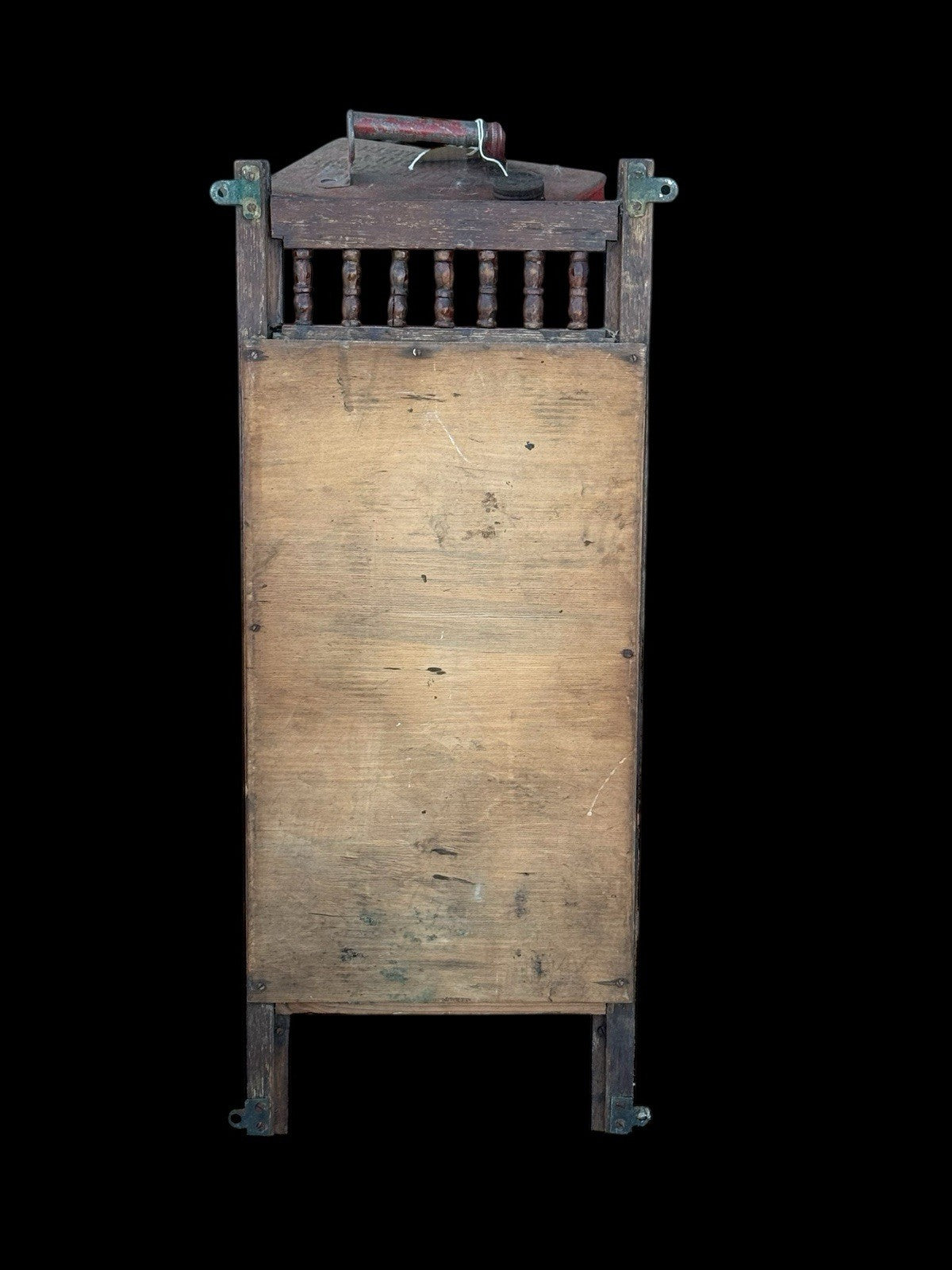 Antique Hall Wall Unit