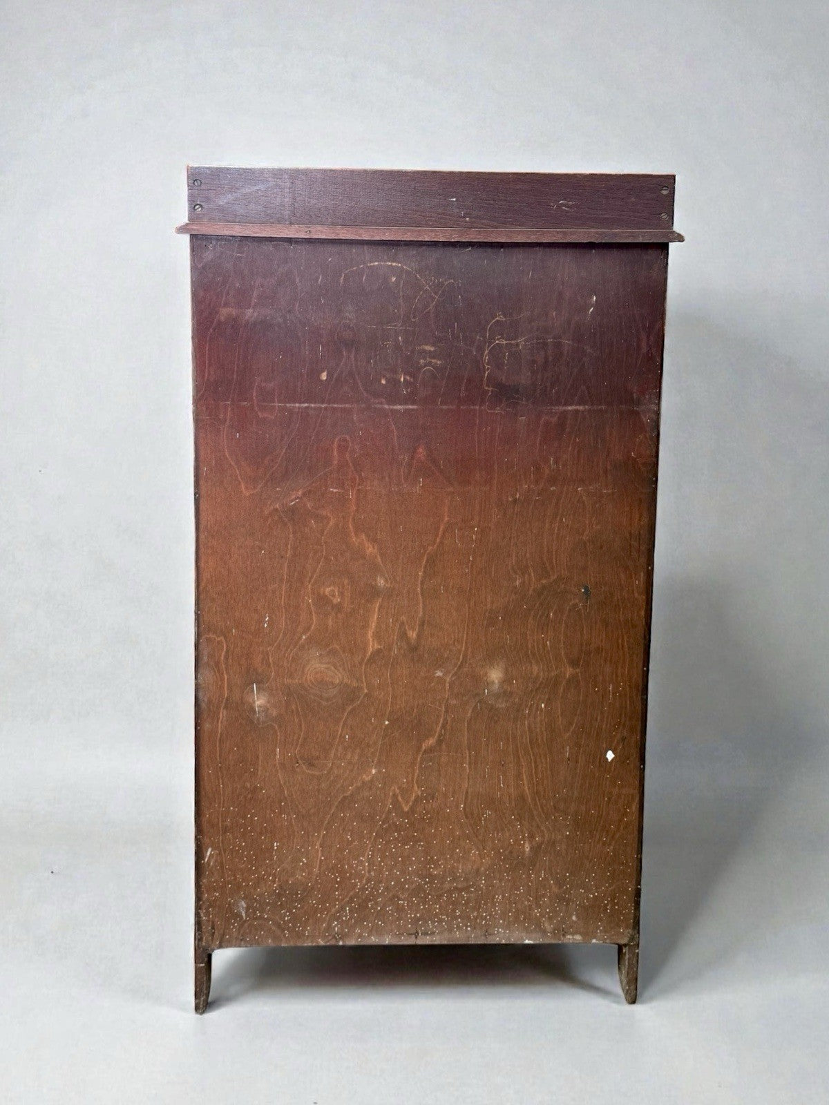 Antique Edwardian Arts & Crafts Bureau Writing Desk Solid Oak Original