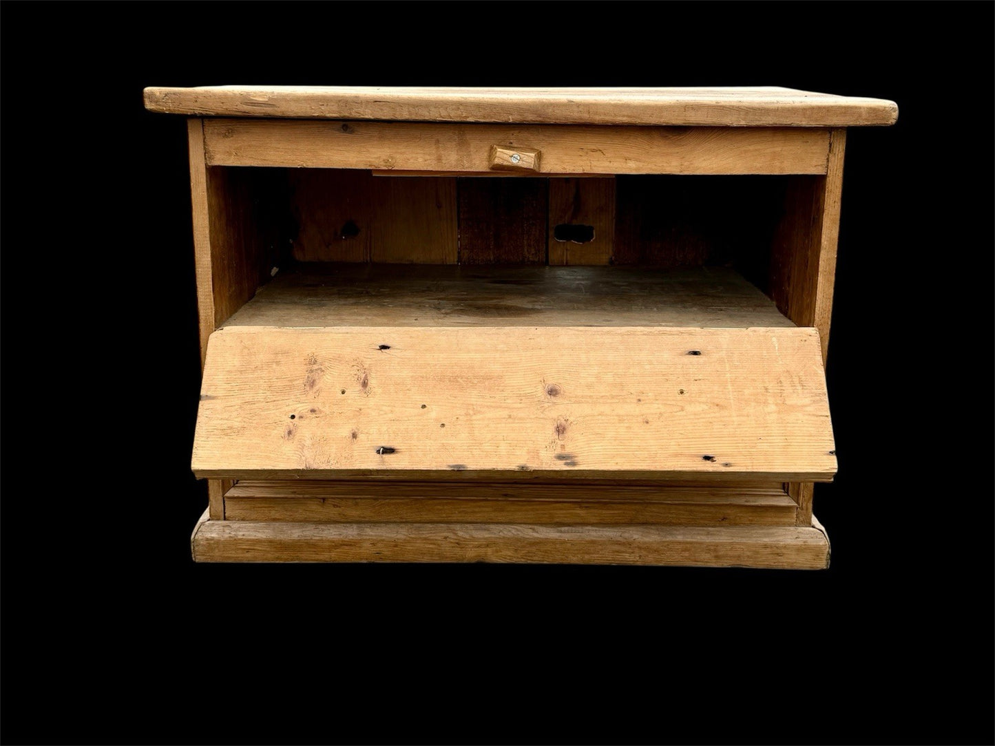 Antique Pine Scratch Built Unit Cupboard