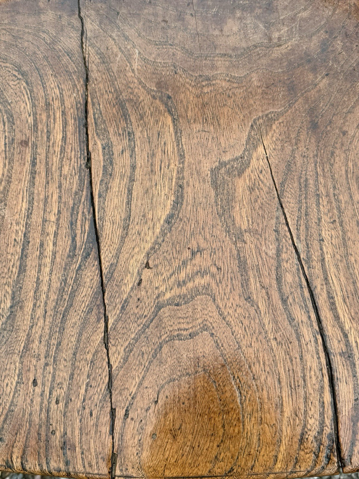 Antique High Back Elm Windsor Chair