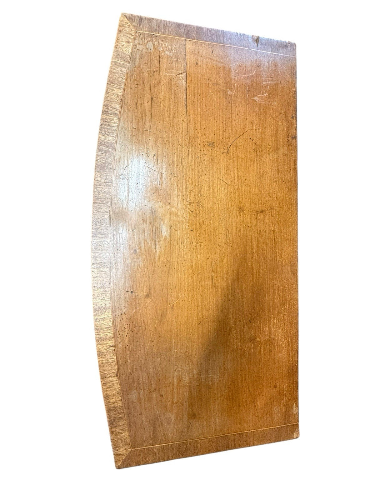 19th Century Mahogany Bow Chest of Drawers | Antique Victorian Bedroom Furniture