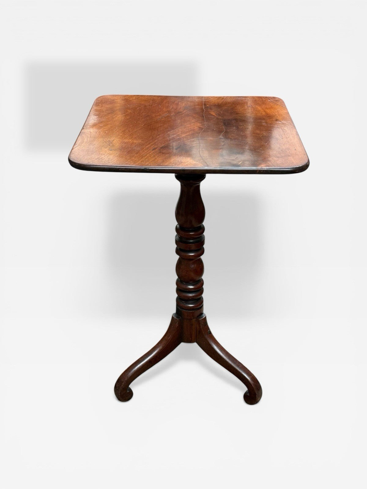 Antique Georgian Mahogany Side Table 18th Century Period Occasional Table