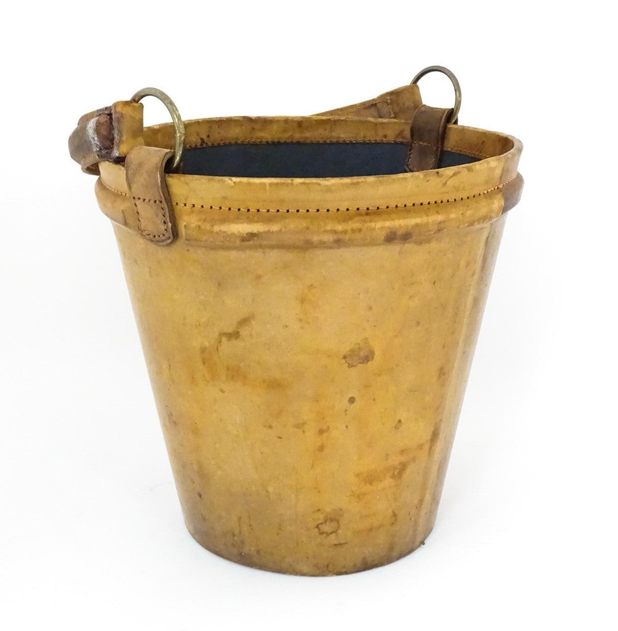 Antique Leather Lined Fire Bucket