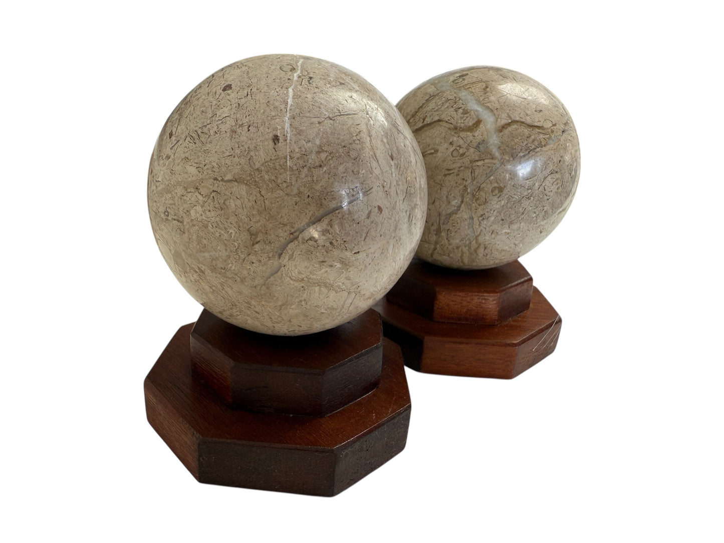 Travertine Marble Desk Curios