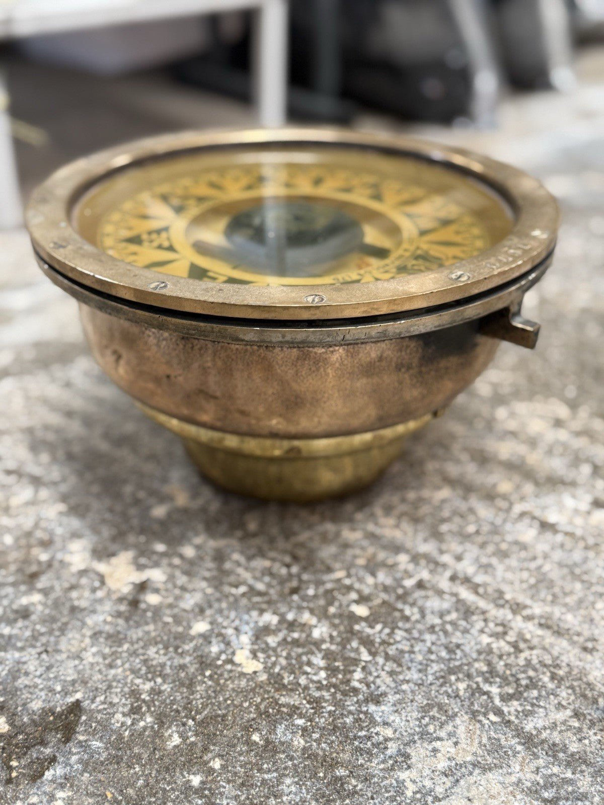 Brass Ships Compass