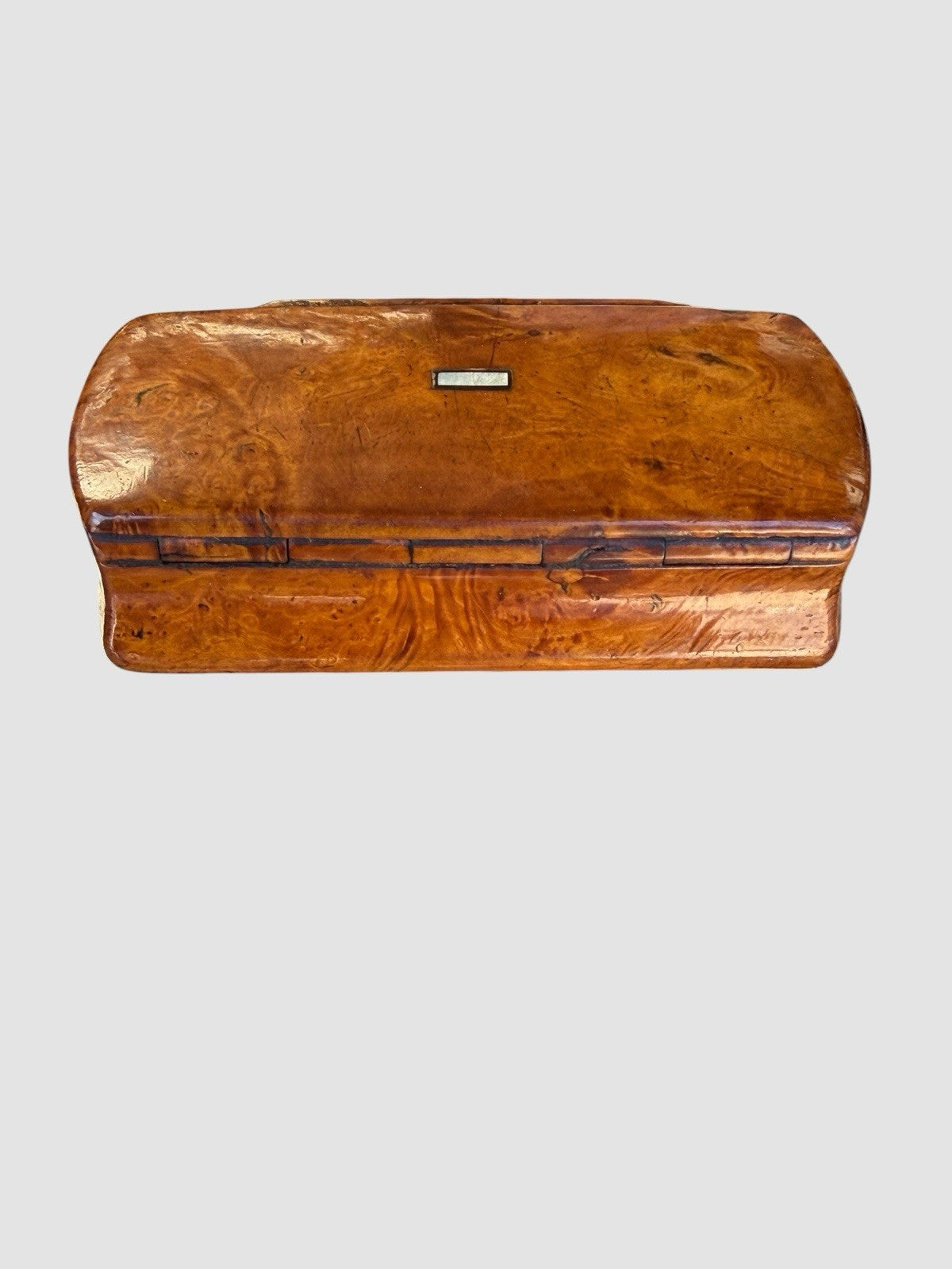 Antique Treen Snuff Boxes Collection 19th Century Wooden Tobacco Boxes