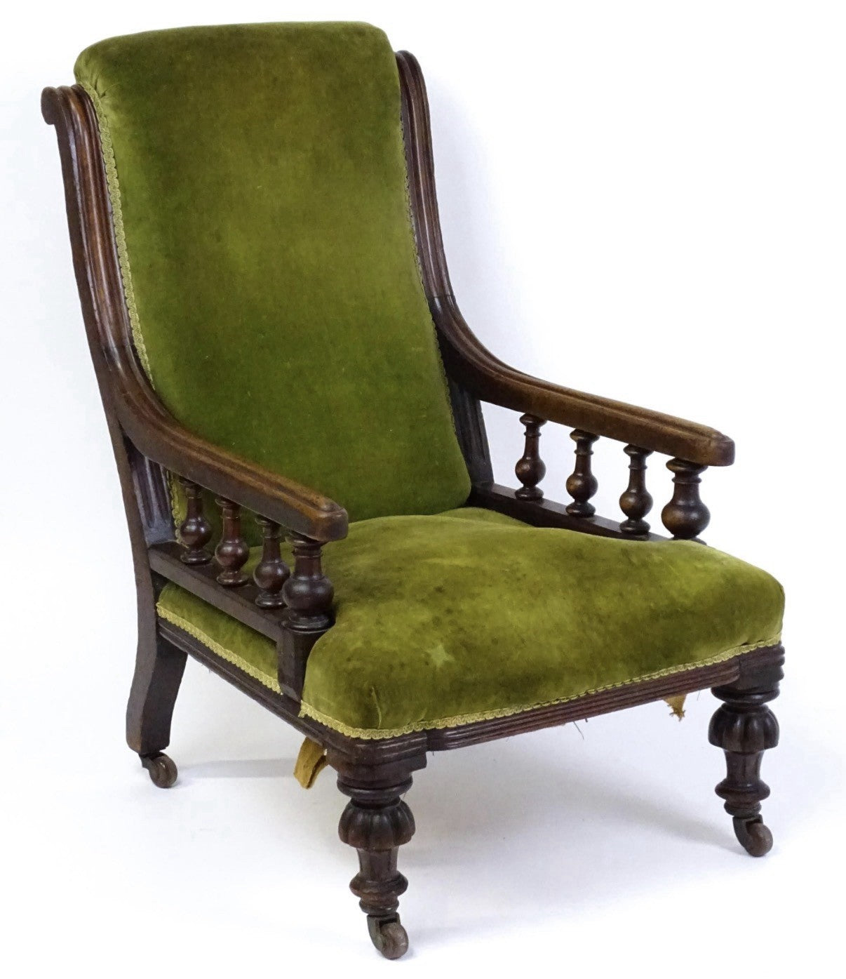 Victorian Mahogany Armchair 
