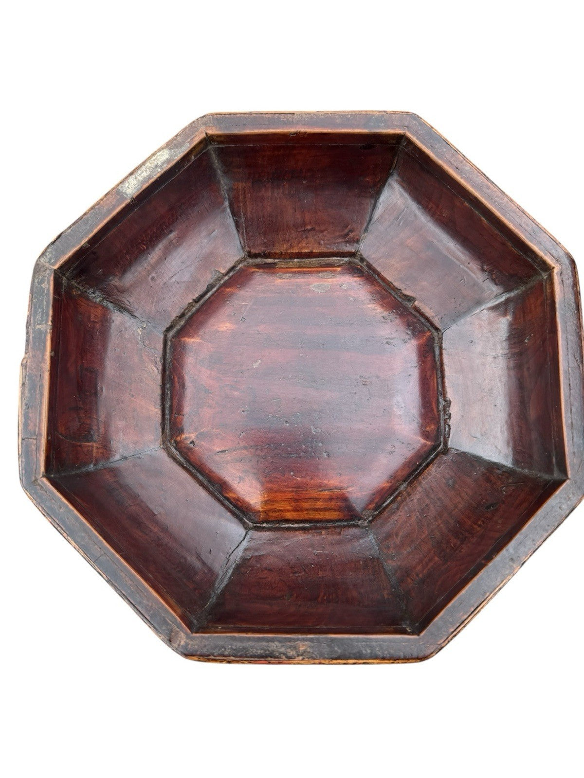 Red Lacquered Chinese Wooden Box 