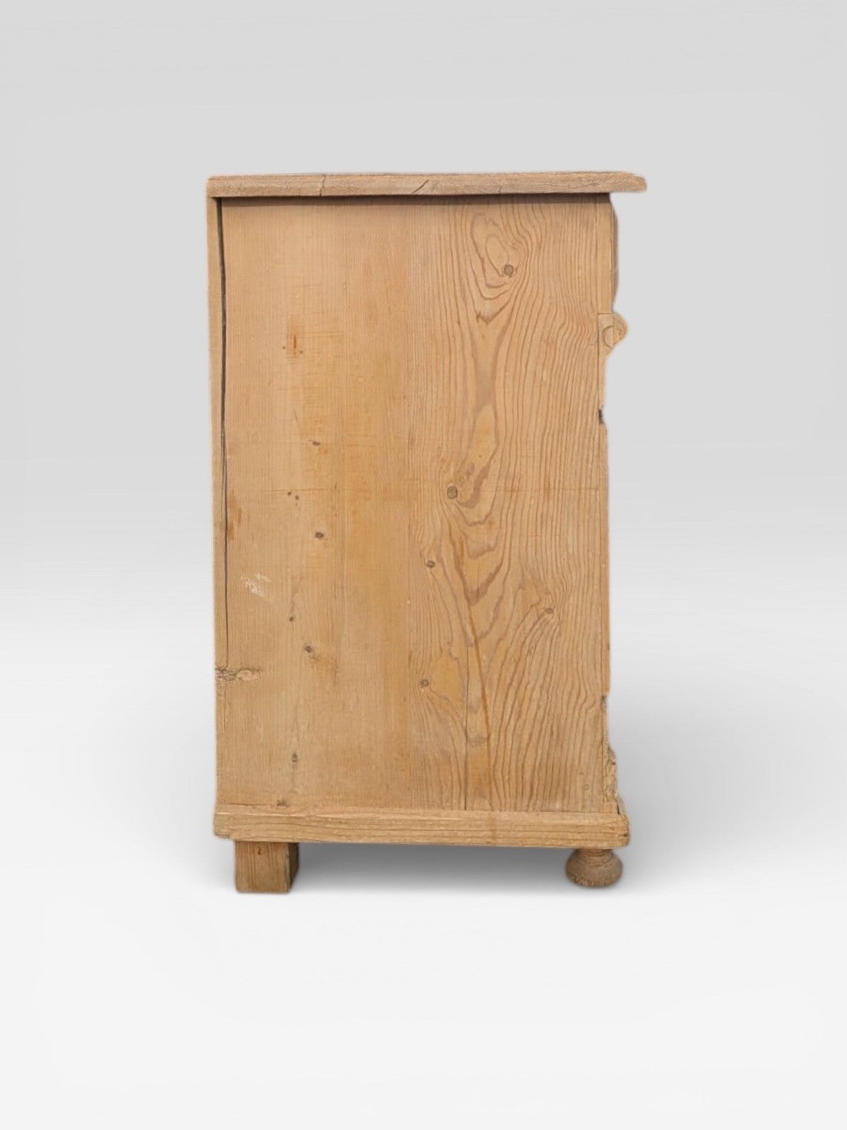 Antique Victorian Pine Chest of Drawers Rustic Country Storage