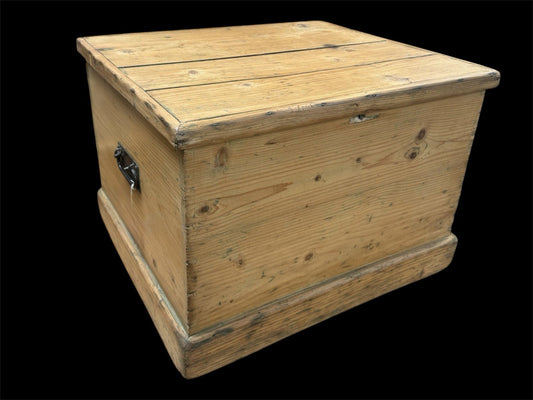 Victorian Pine Blanket Box 