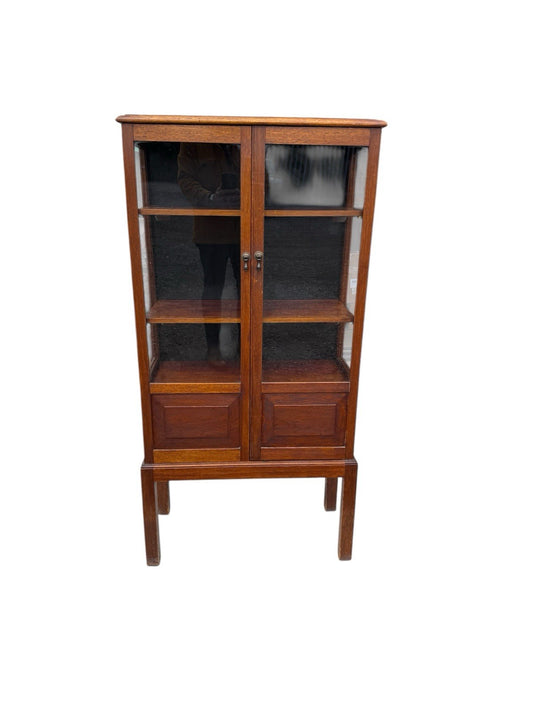 Antique Mahogany Display Cabinet 