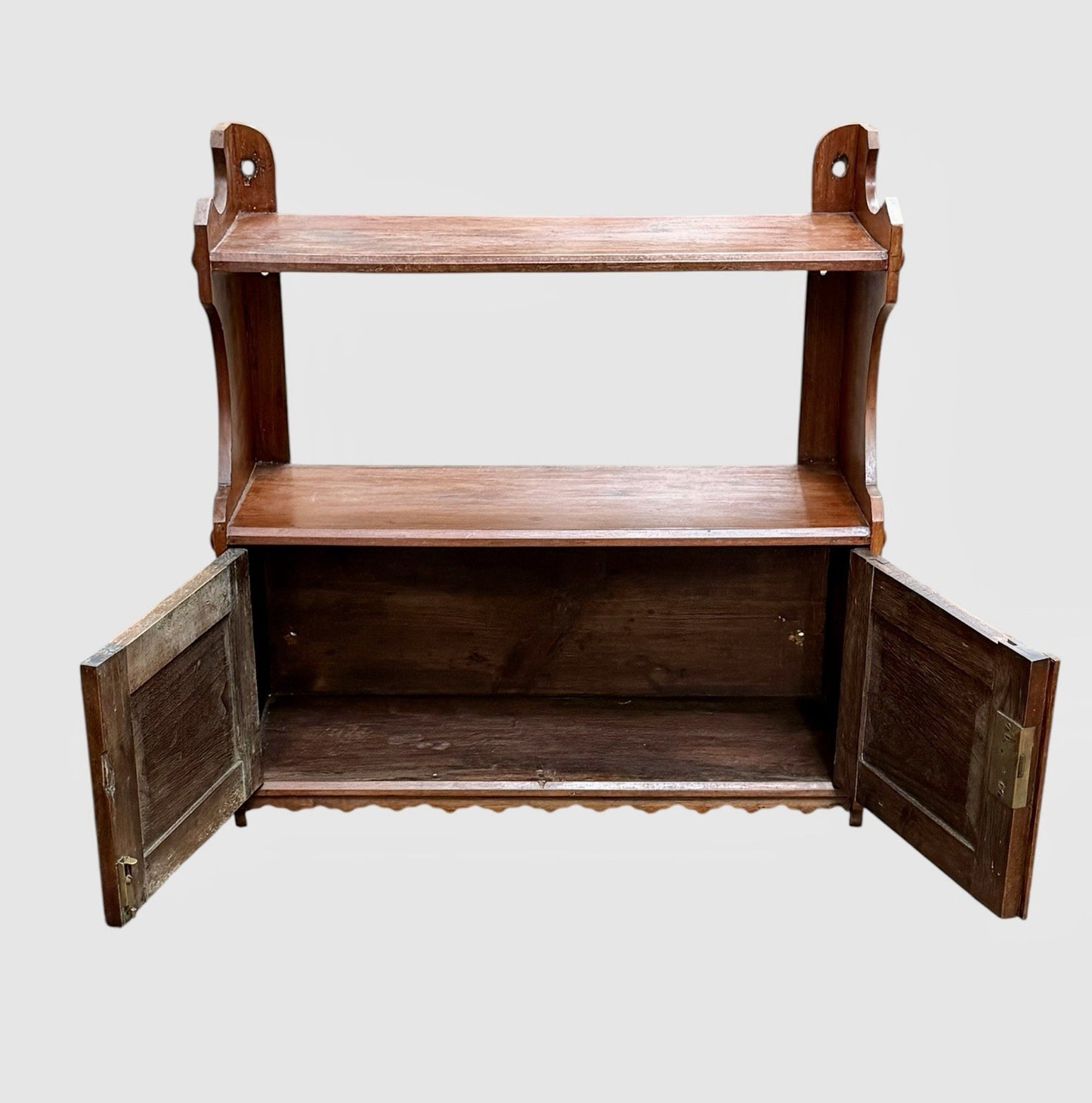 Antique Mahogany Smokers Cabinet Victorian Tobacco Cupboard