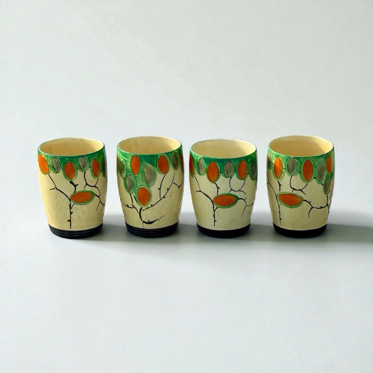 Myott Lemonade Jug And Tumblers  H9372