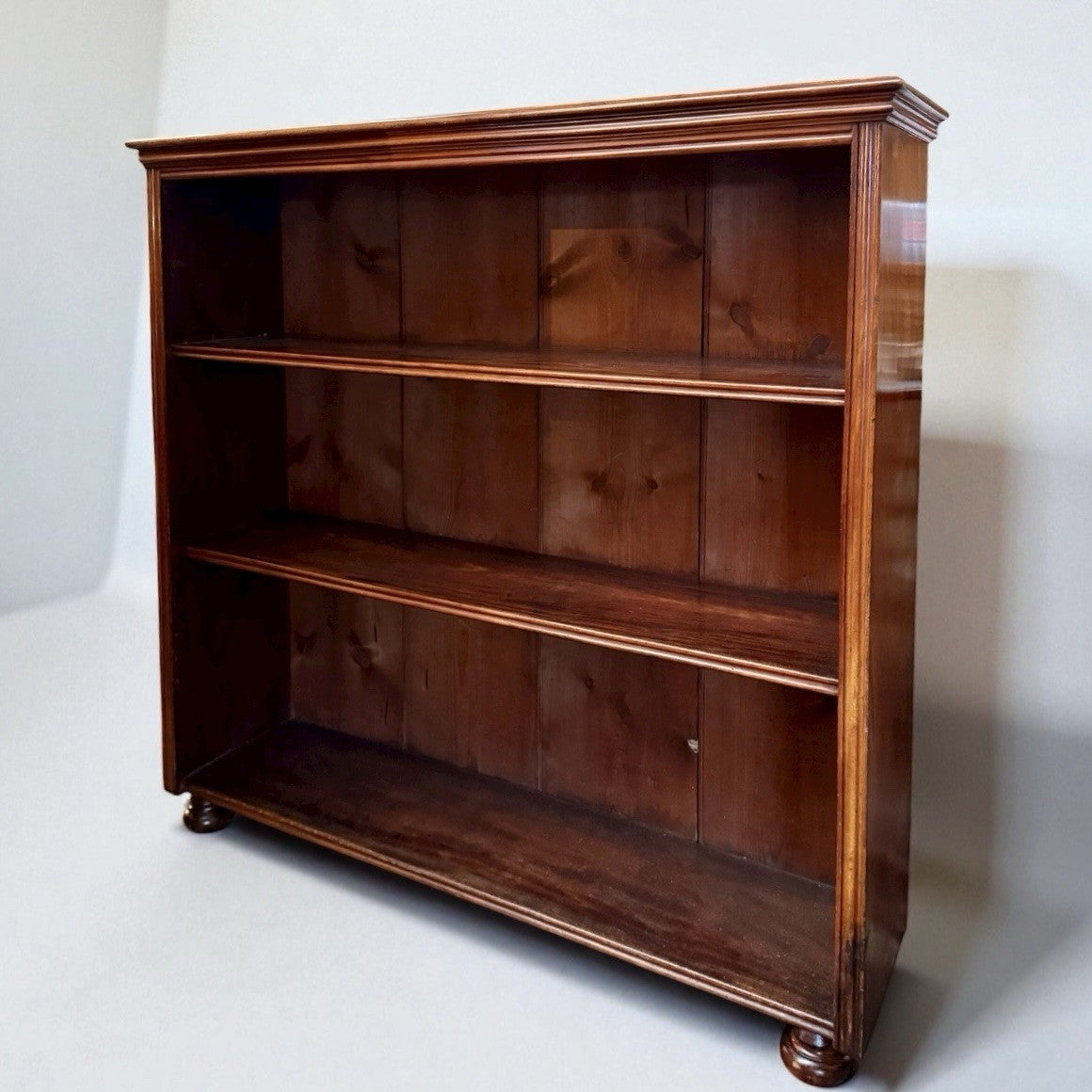 Antique Solid Mahogany Book Case 