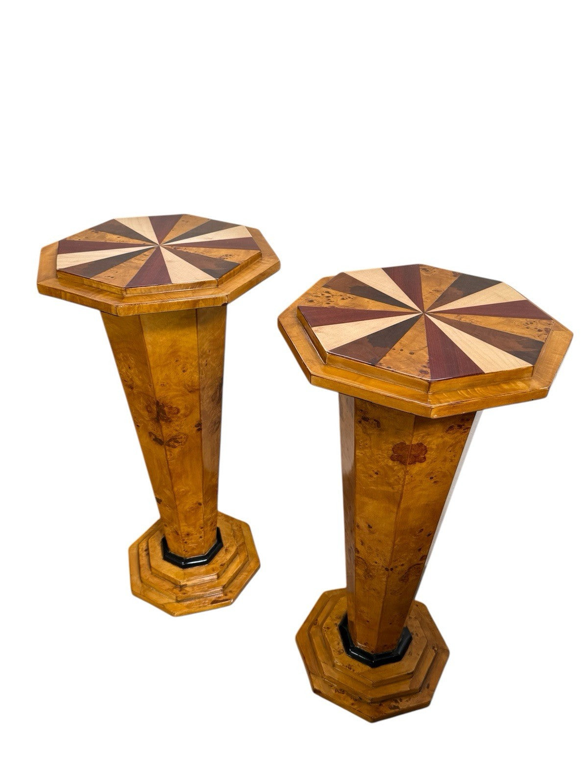 Side Table Art Deco Jardiniere Table Pedestal Column Retro Vintage Style