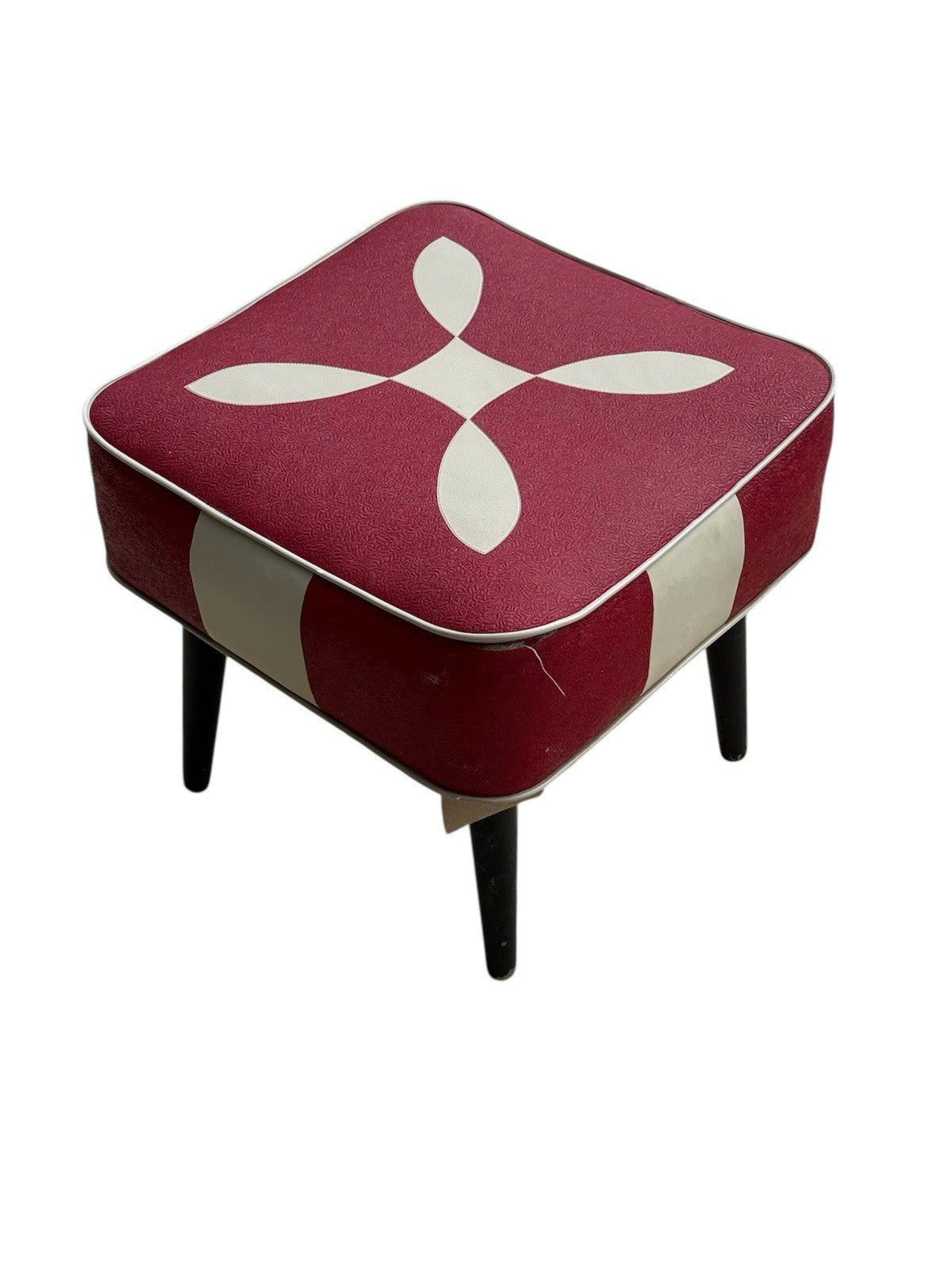 retro footstool vintage