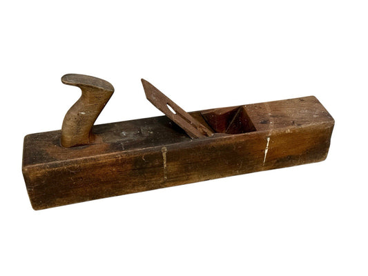 Vintage Antique Wooden Block Plane Hand Plane Carpentry Collectable Hardware