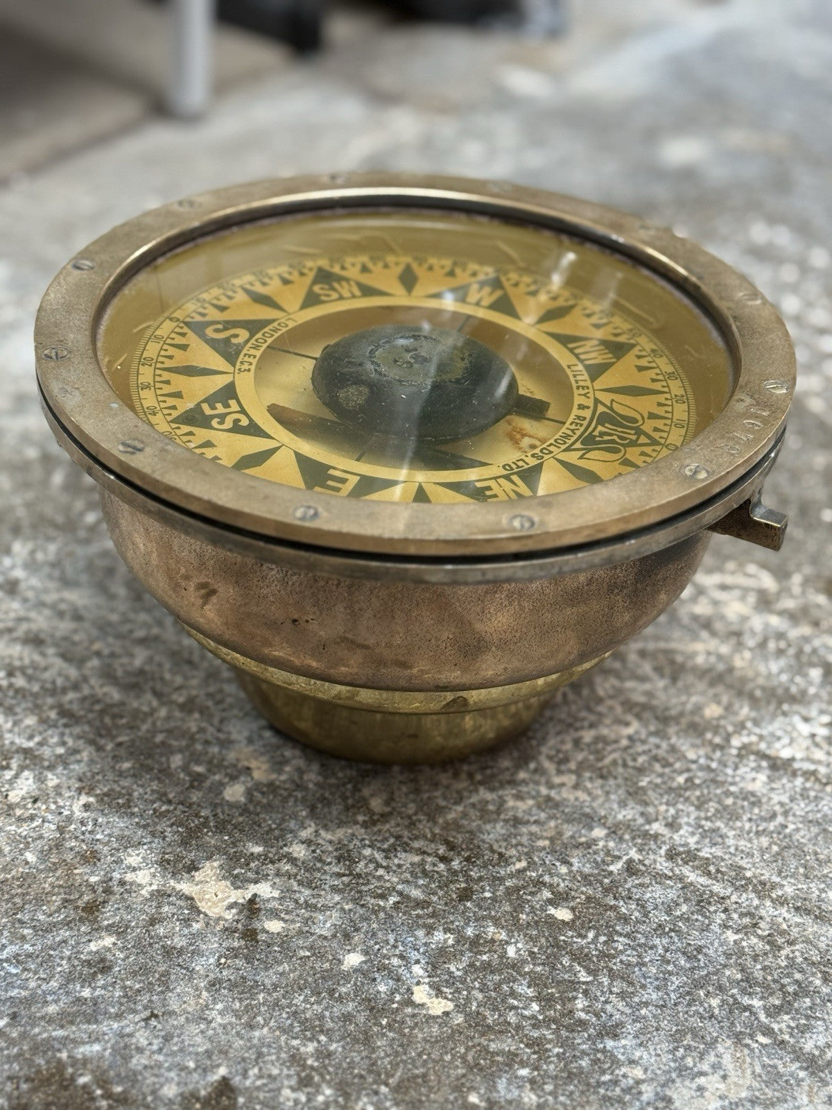 Brass Ships Compass