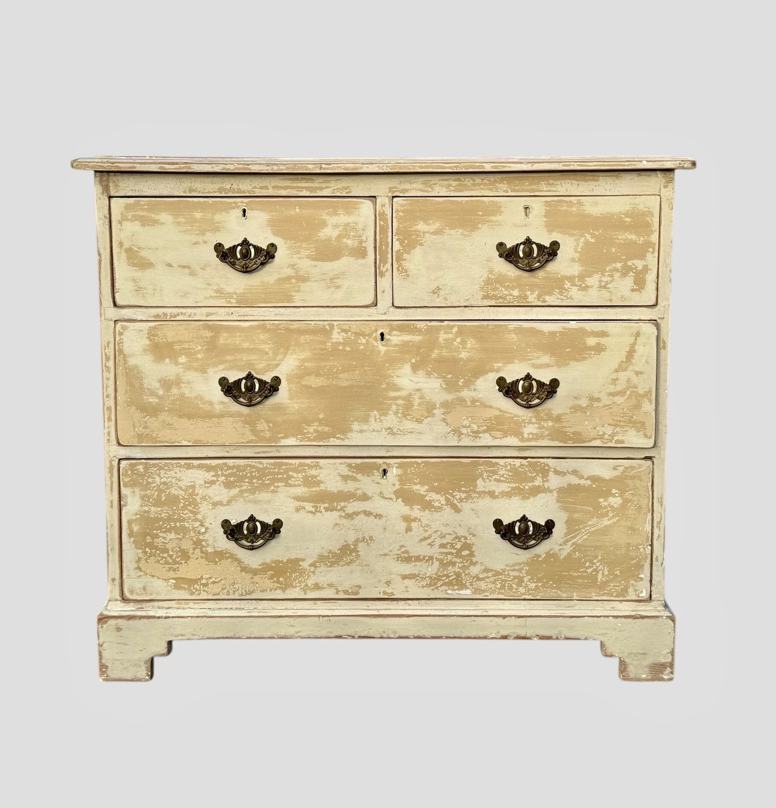 Vintage Pine Chest of Drawers Antique Style Solid Wood Storage