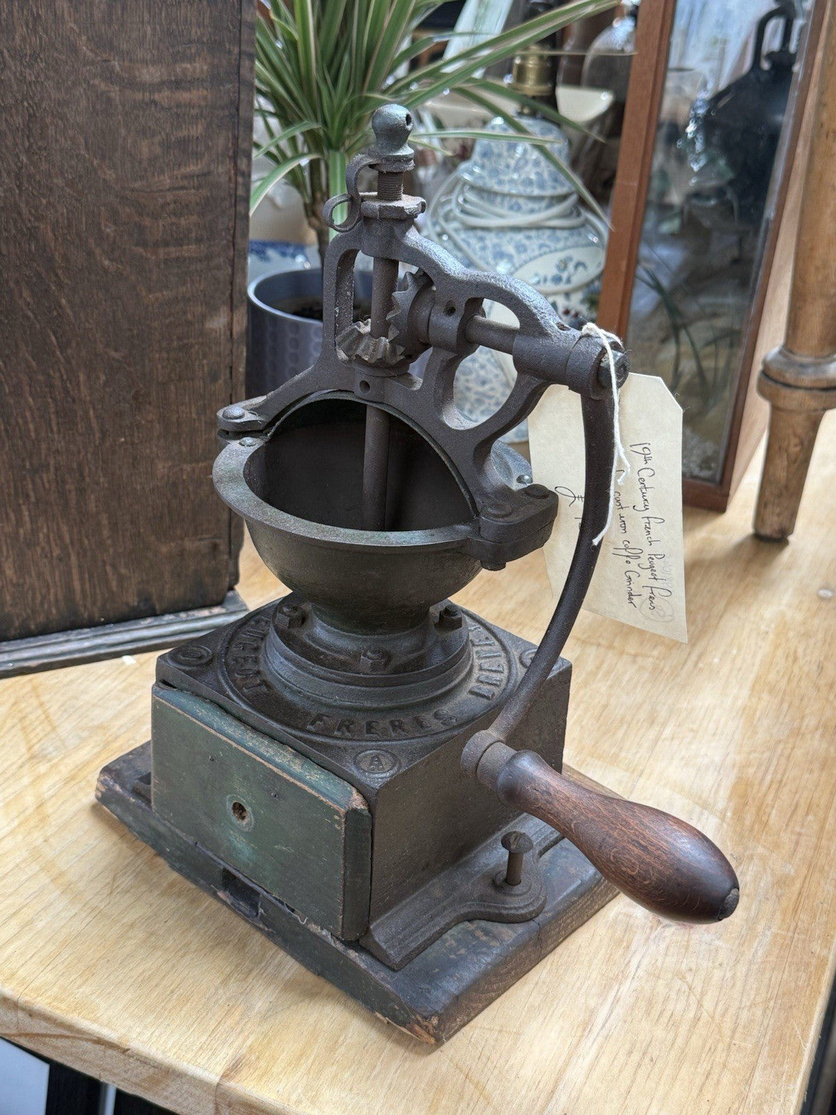Antique Peugeot Freres Coffee Grinder