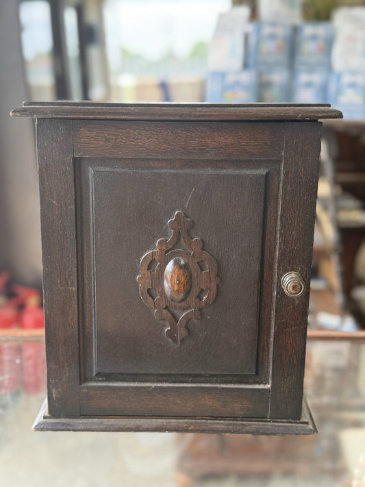 Antiques Smokers Pipe Cabinet