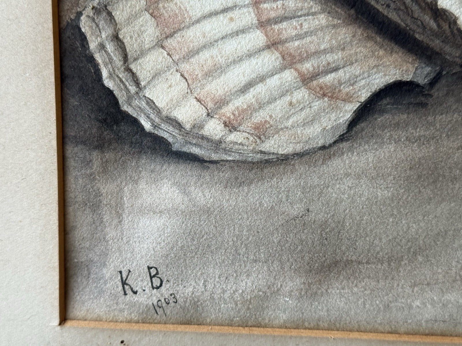Antique French Still Life Watercolor