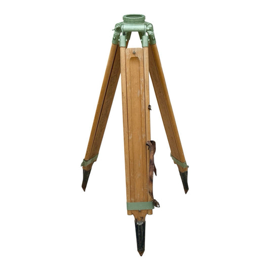 Vintage Beech  Surveyors Tripod 