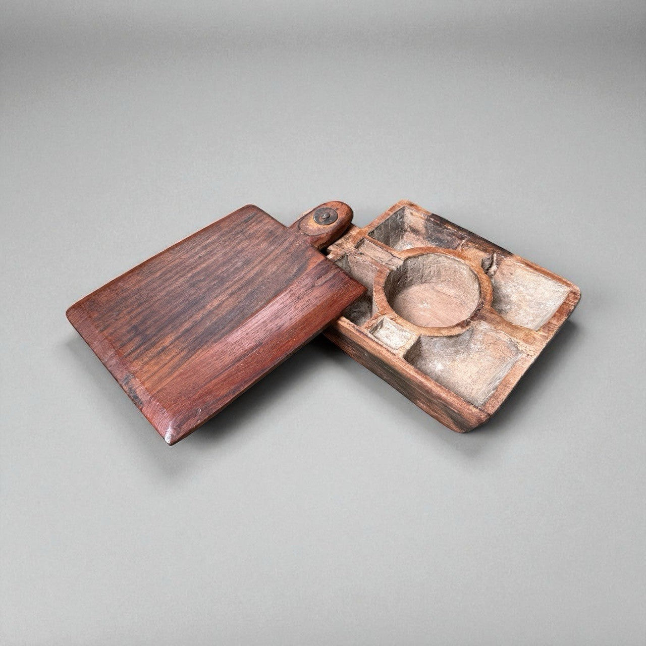 Antique Indian Spice Powder Box