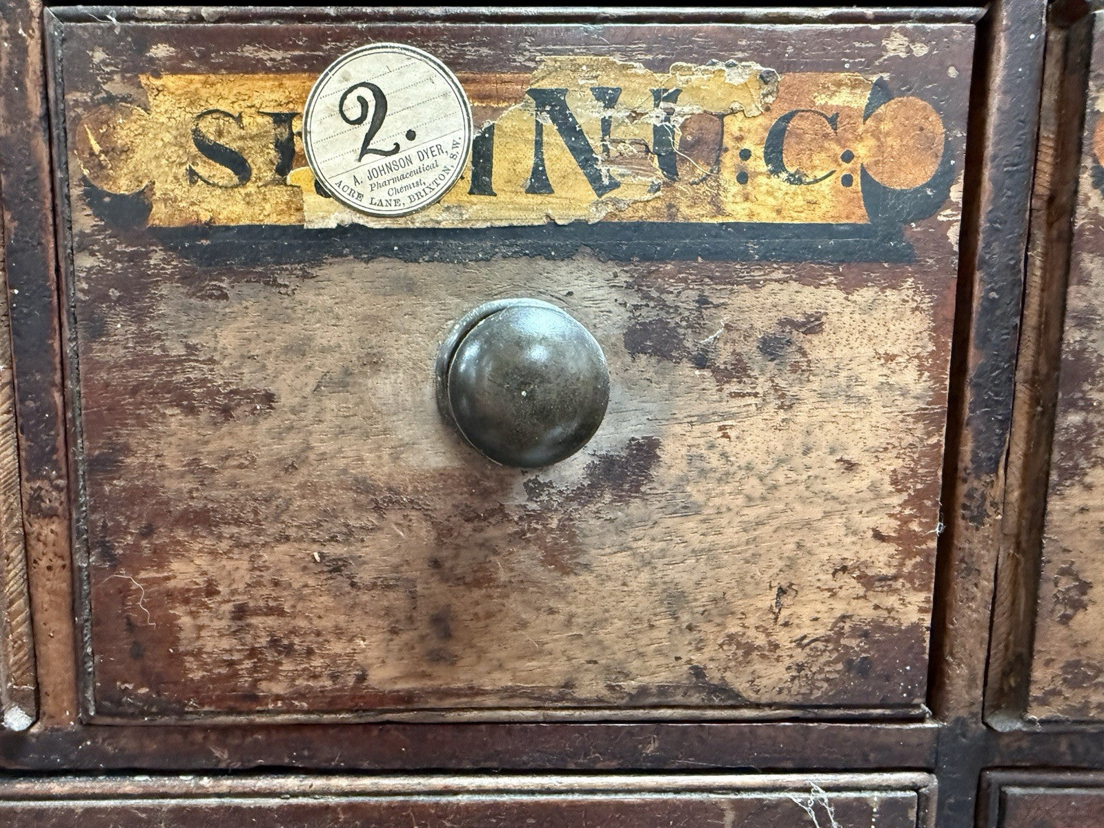 Victorian Apothecary Cabinet Antique Chemist Medicine Drawers Cupboard