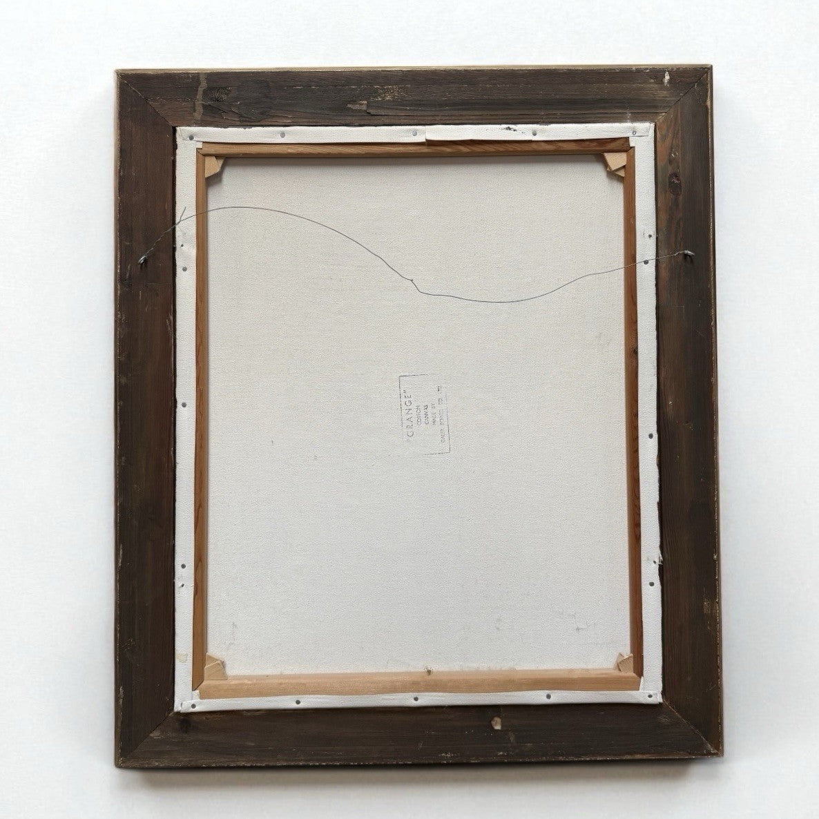 20th Century Oil On Canvas Framed Signed 