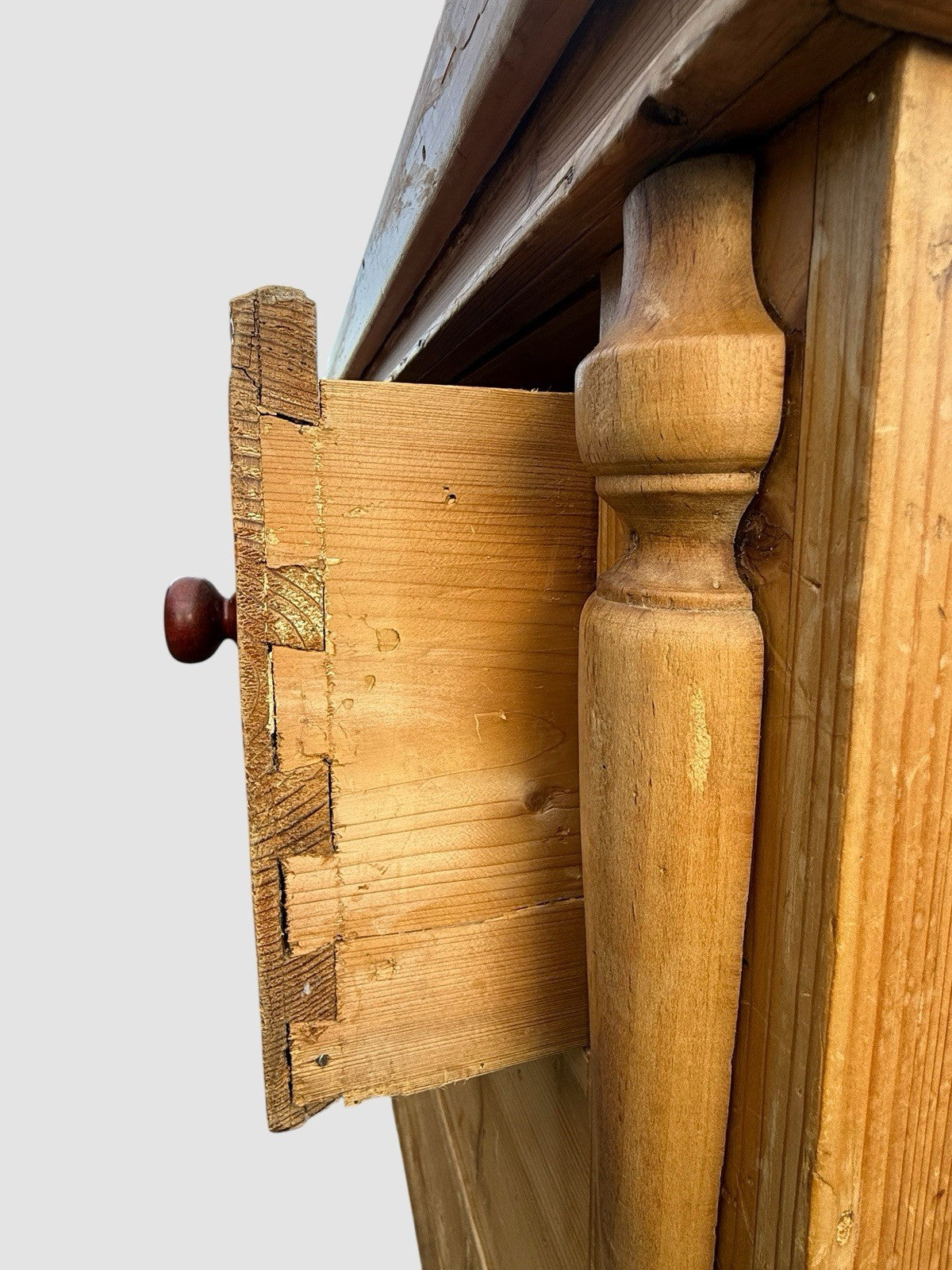 Victorian Pine Chest of Drawers Antique 19th Century Bedroom Storage