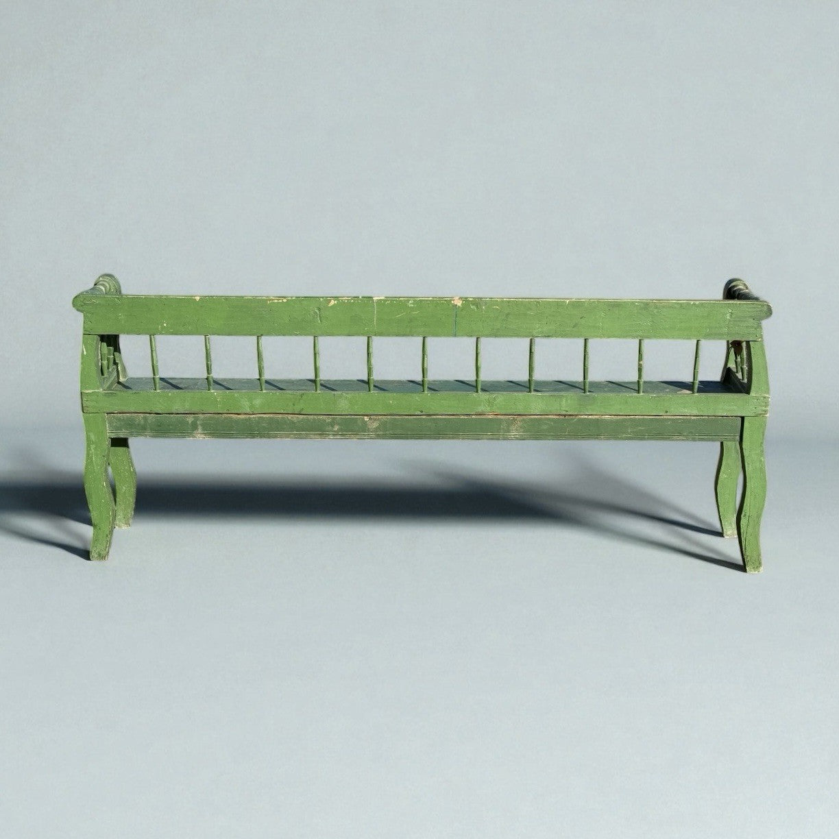 Antique Hungarian Settle Bench 