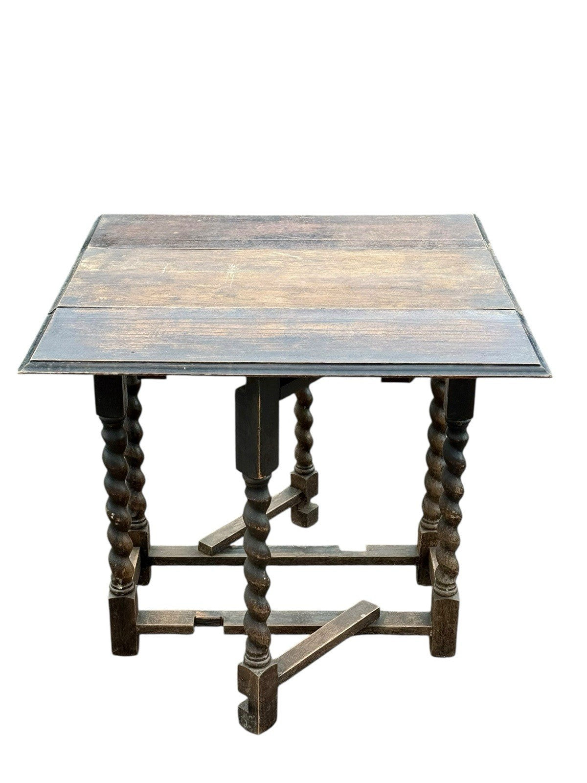 Antique Solid Oak Gate Leg Table