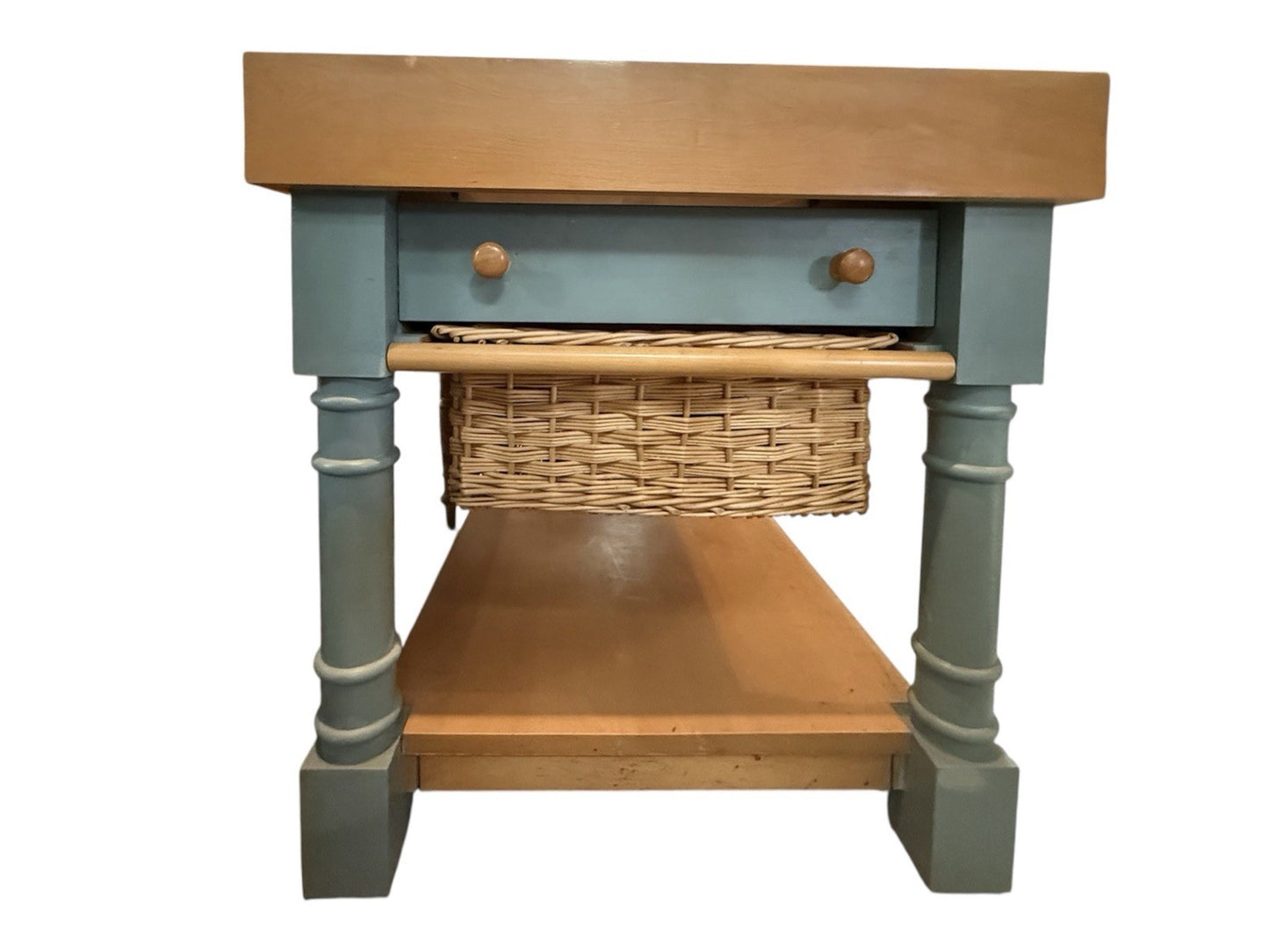 Large Butchers Block Style Table 