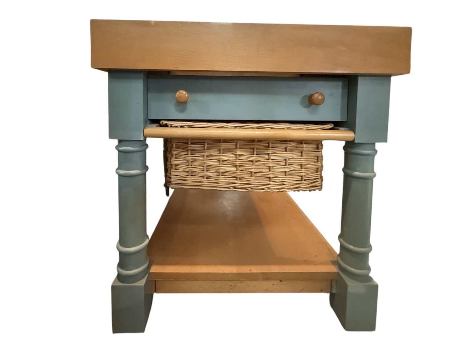 Large Butchers Block Style Table 
