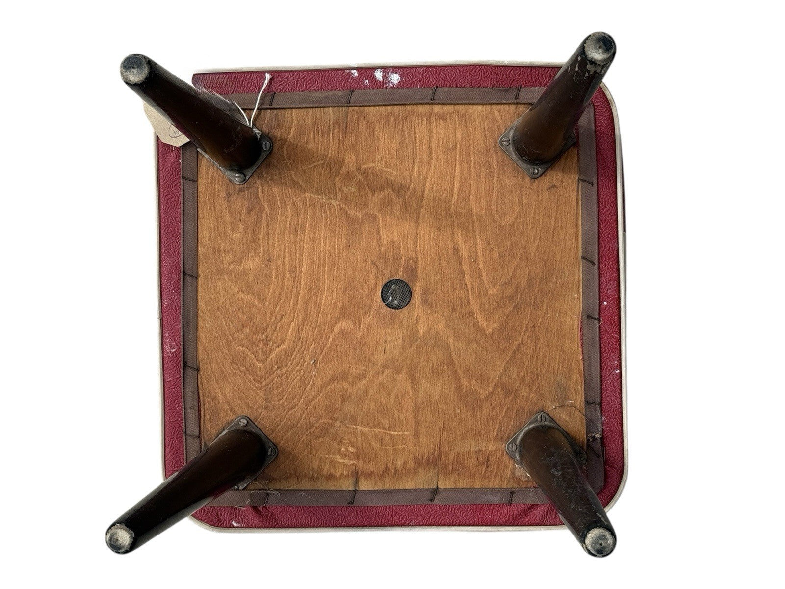 retro footstool vintage
