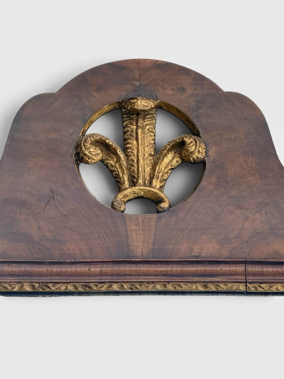 Antique Georgian George III Walnut Wall Mirror Original Glass c1790 75x43cm