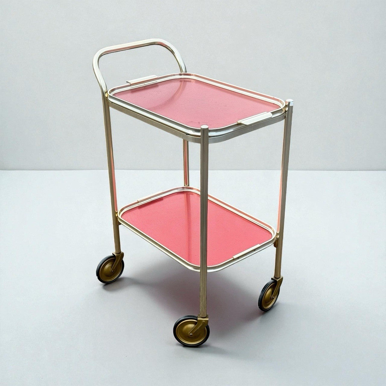 Vintage Retro Drinks Trolley Made By Carefree