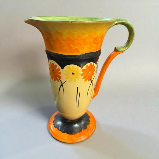 Myott Art Deco Trumpet Jug P9632