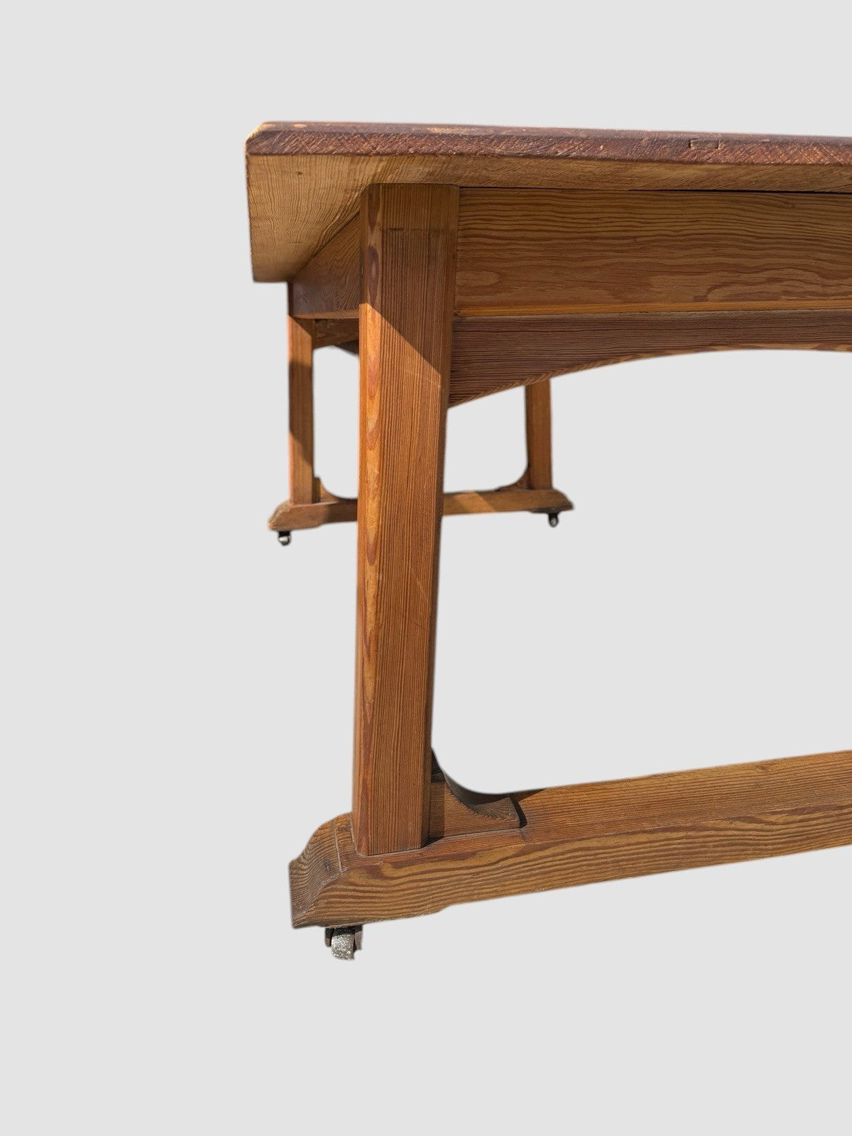 Antique Heals Style Dining Table Early 20th Century Solid Wood UK