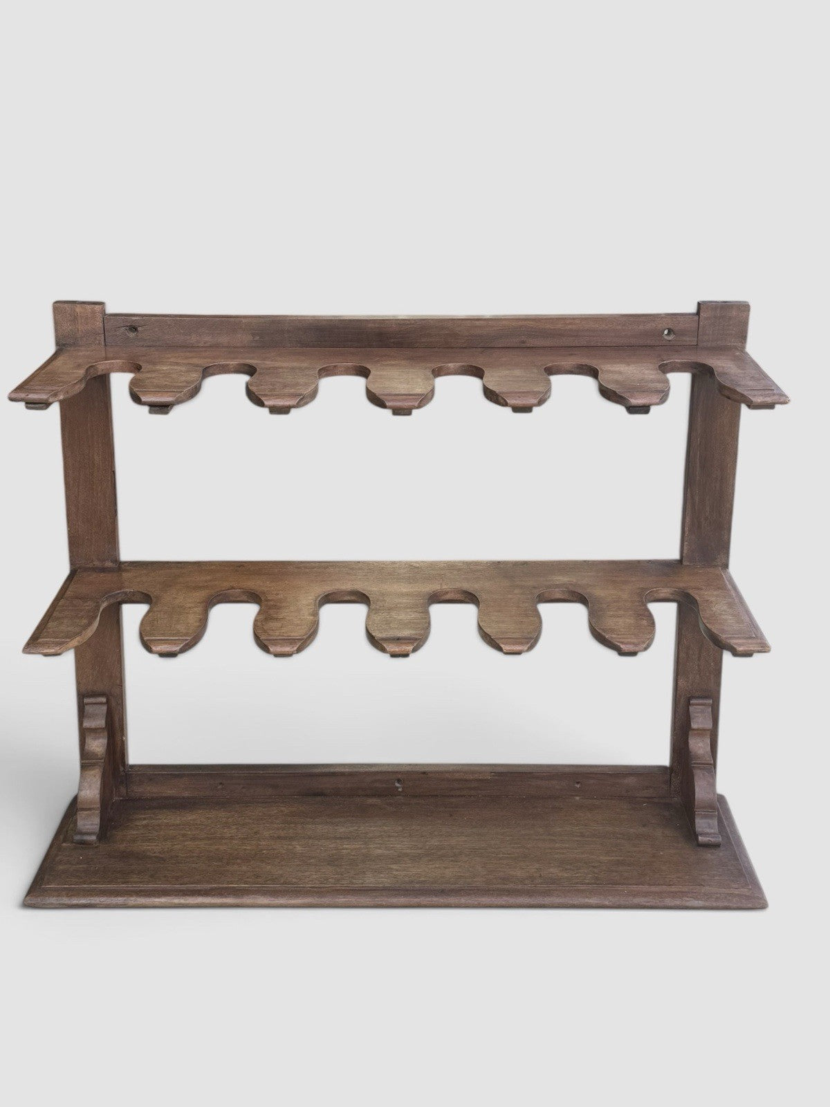 Antique 19th Century Mahogany Boot Rack Victorian Hallway Shoe Stand