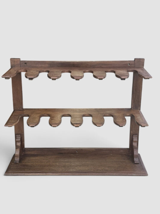 Antique 19th Century Mahogany Boot Rack Victorian Hallway Shoe Stand