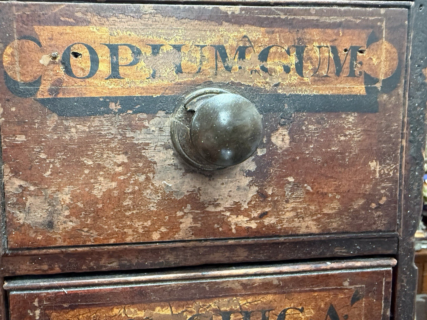 Victorian Apothecary Cabinet Antique Chemist Medicine Drawers Cupboard