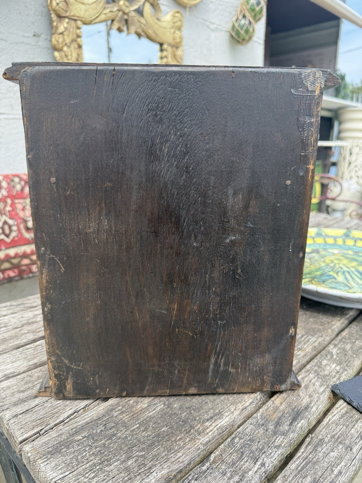 Antiques Smokers Pipe Cabinet